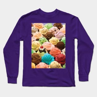 Ice cream flavors Long Sleeve T-Shirt